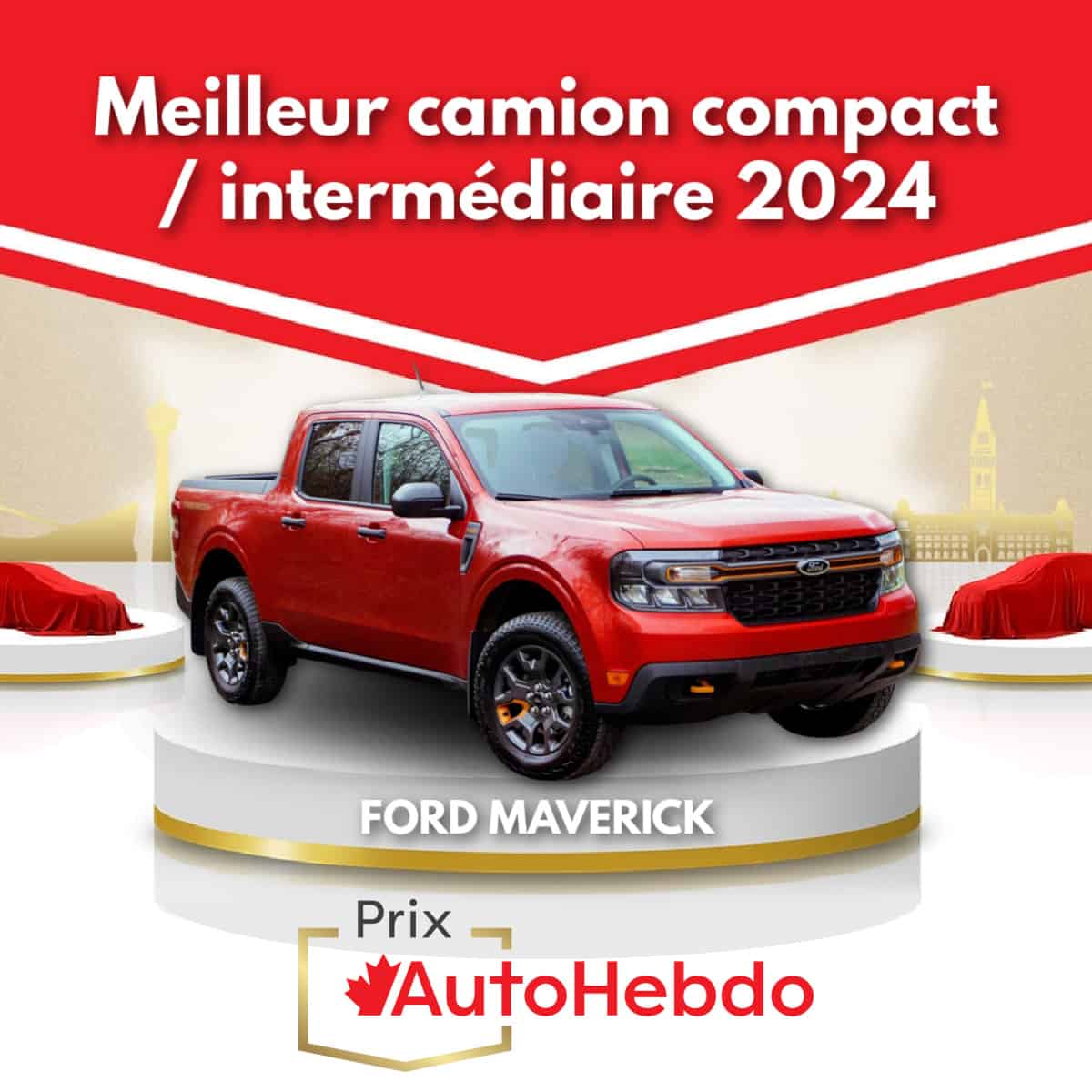 Meilleur camion compact / intermédiaire 2024 Ford Maverick Dupont